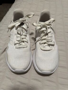 adidas White Women's Athletic Sneakers